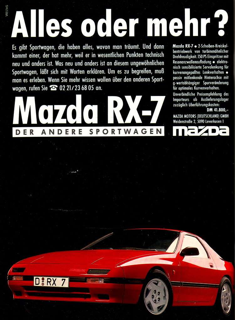 Mazda RX-7 new