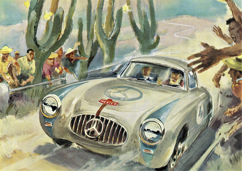 Mercedes-Benz SL paint