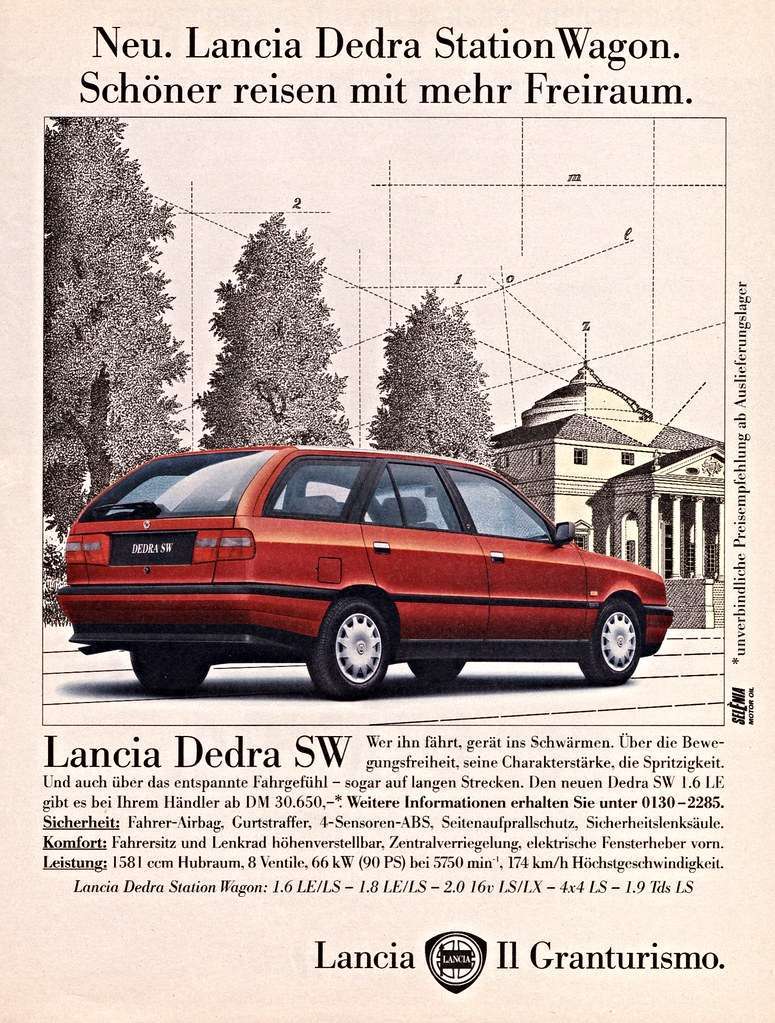 Lancia Dedra station wagon kombi