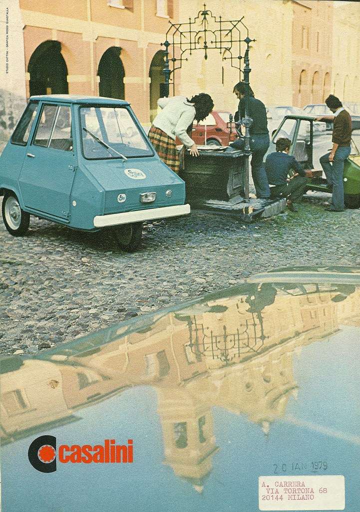 Sulky historisches vintage foto 1979