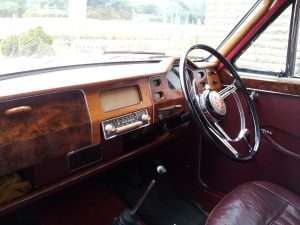 MG Magnette cockpit