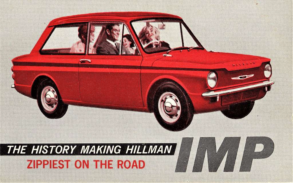 1963 Hillman Imp Original Folder