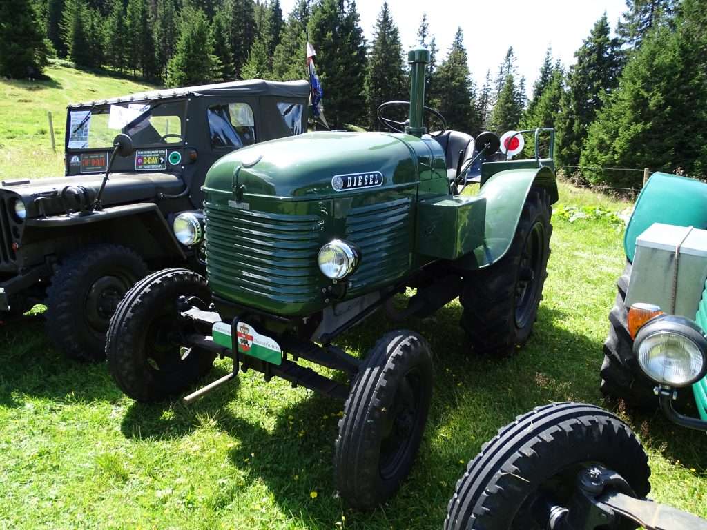 Steyr 180 26er Kurzschnauzer auf einem Treffen