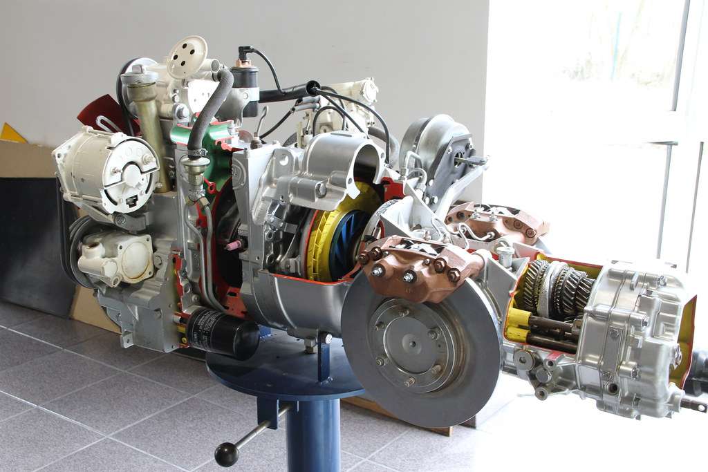 Wankelmotor Schnittmodell