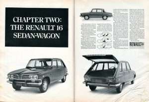 renault 16 original magazin werbung