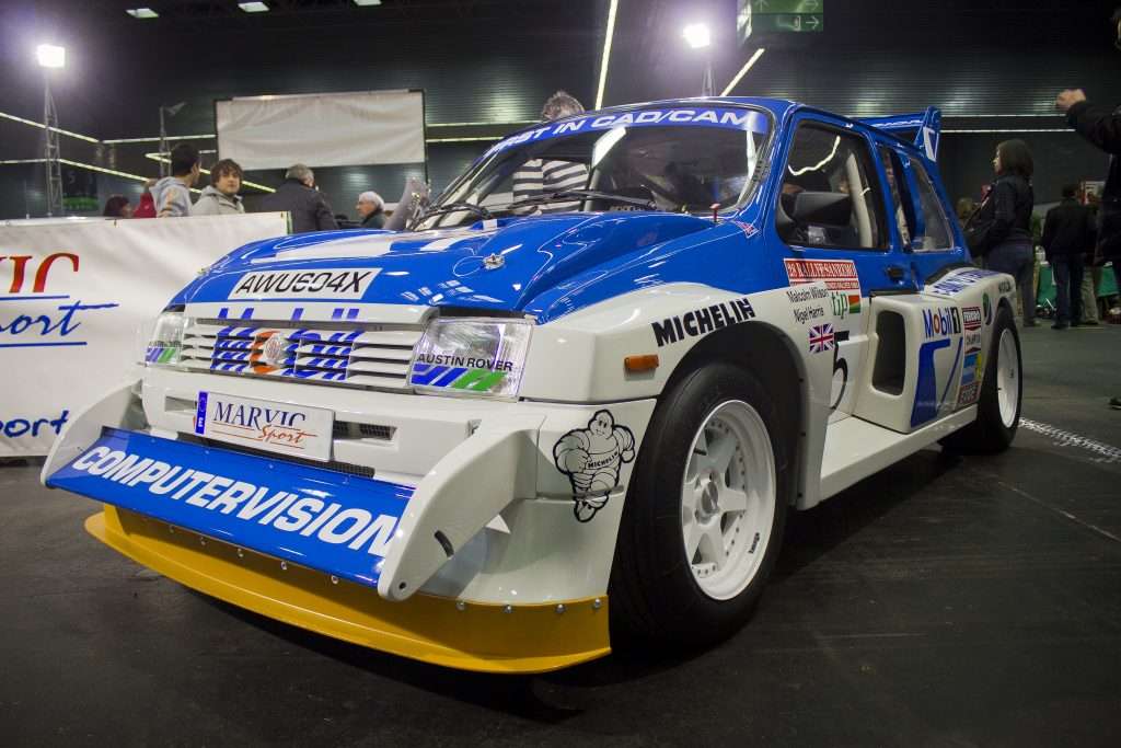 MG Metro 6R4 rally outfit